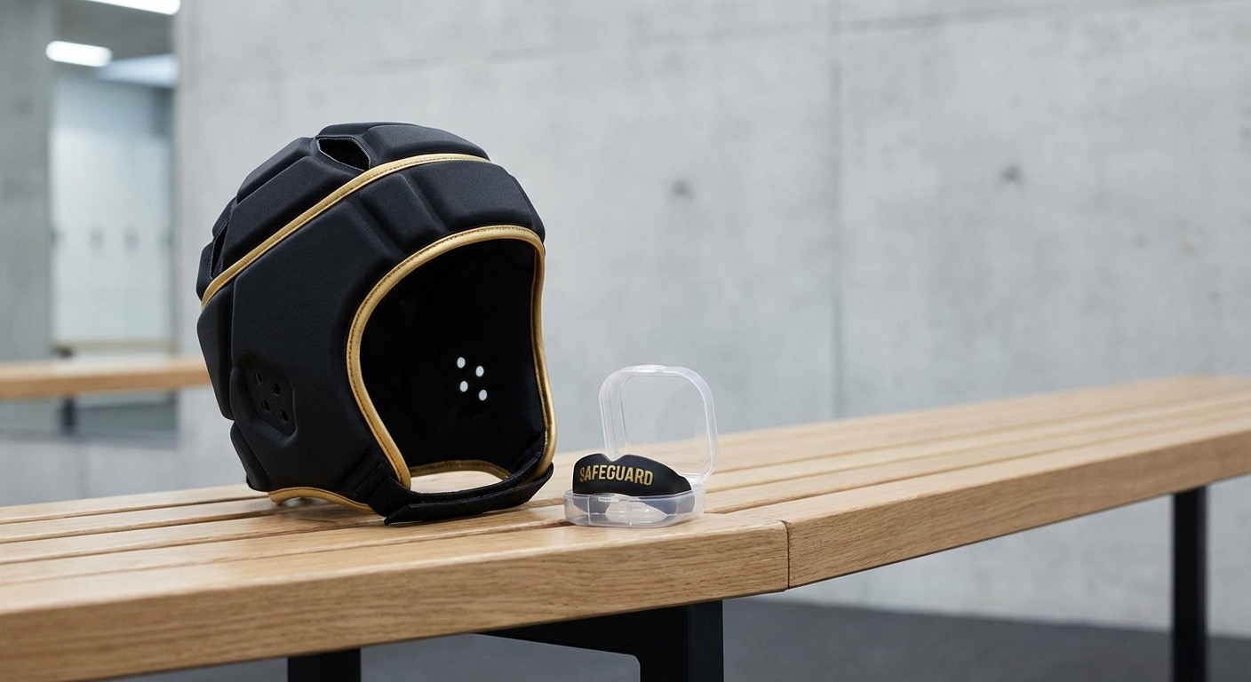 Well-organised boxing gym with bags and equipment