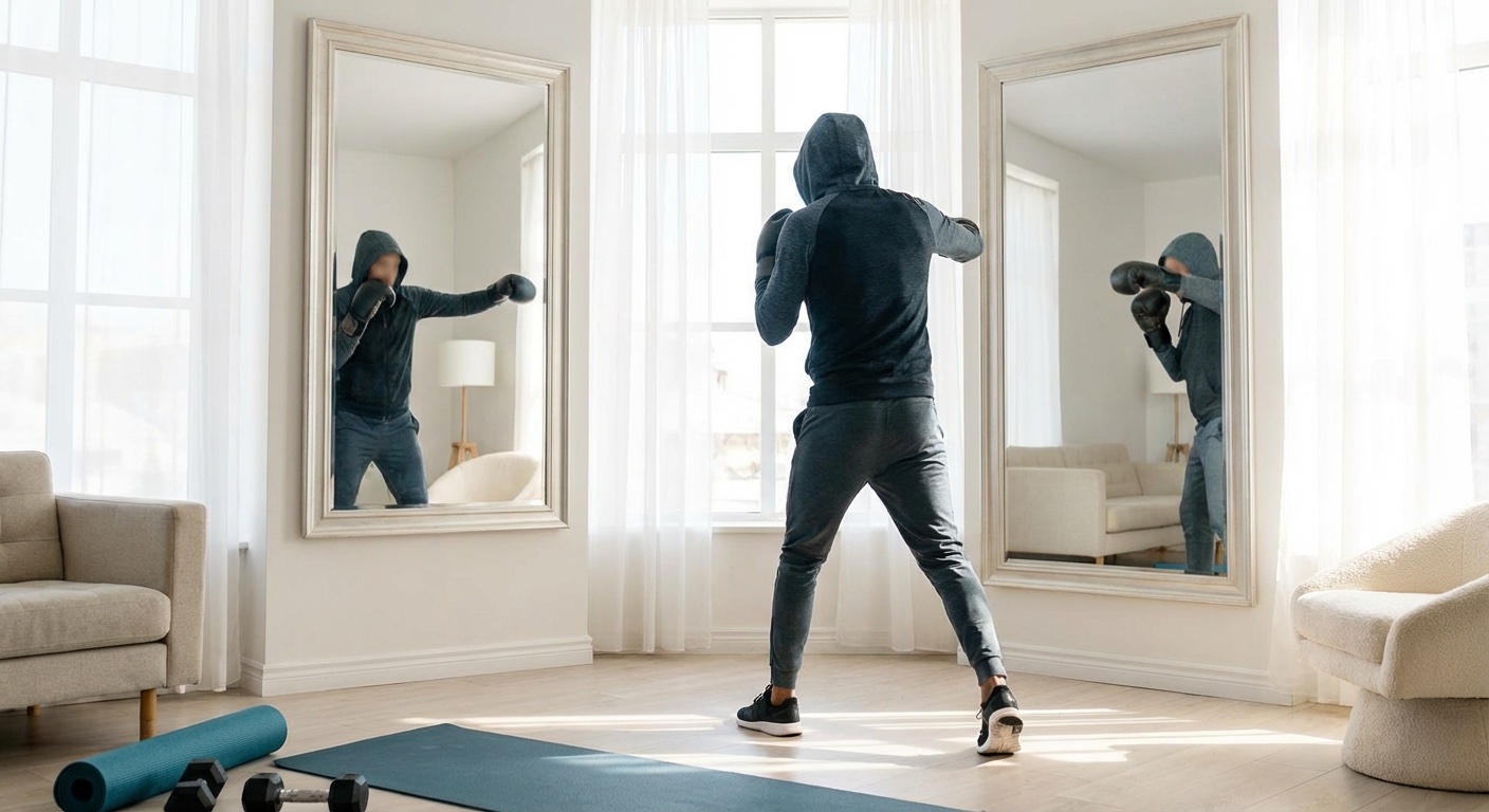 Boxing Footwork Drills Home - illustration 3