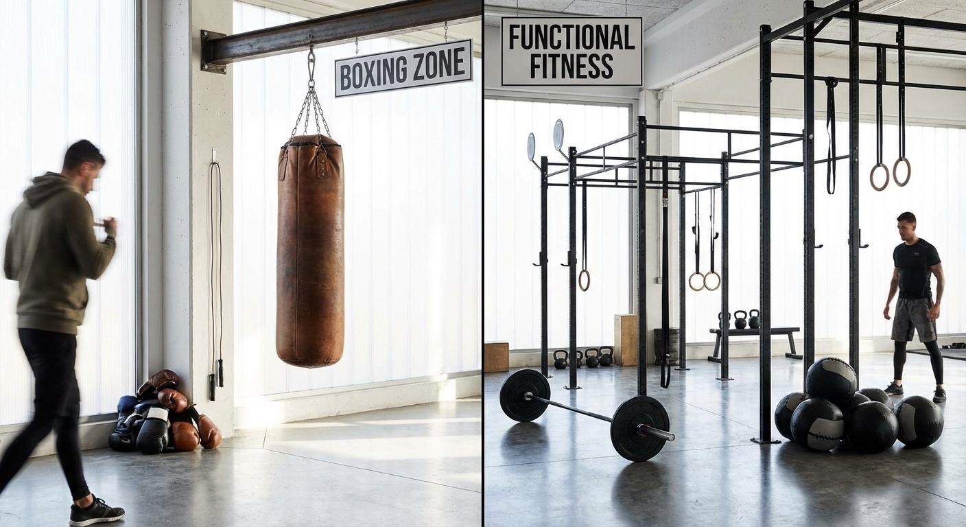 Boxing Vs Crossfit Fitness Comparison - illustration 1