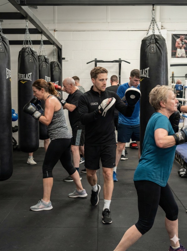 Coach Jon on the gym floor